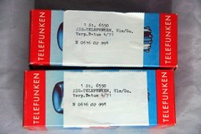 2x 6550 / KT88 RCA Endstufenröhren - metal base  - neu in OVP - Telefunken