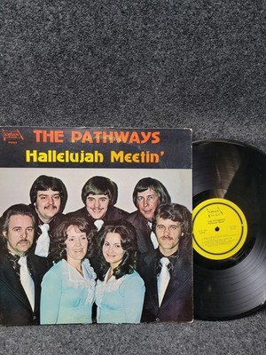 Vintage The Pathways Hallelujah Meetin' 12'' Black Vinyl LP Jordan Gospel Album