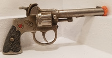 1940-50s Hubley HUB Western Diecast Cap Gun Toy Pistol Cycles Works CO1