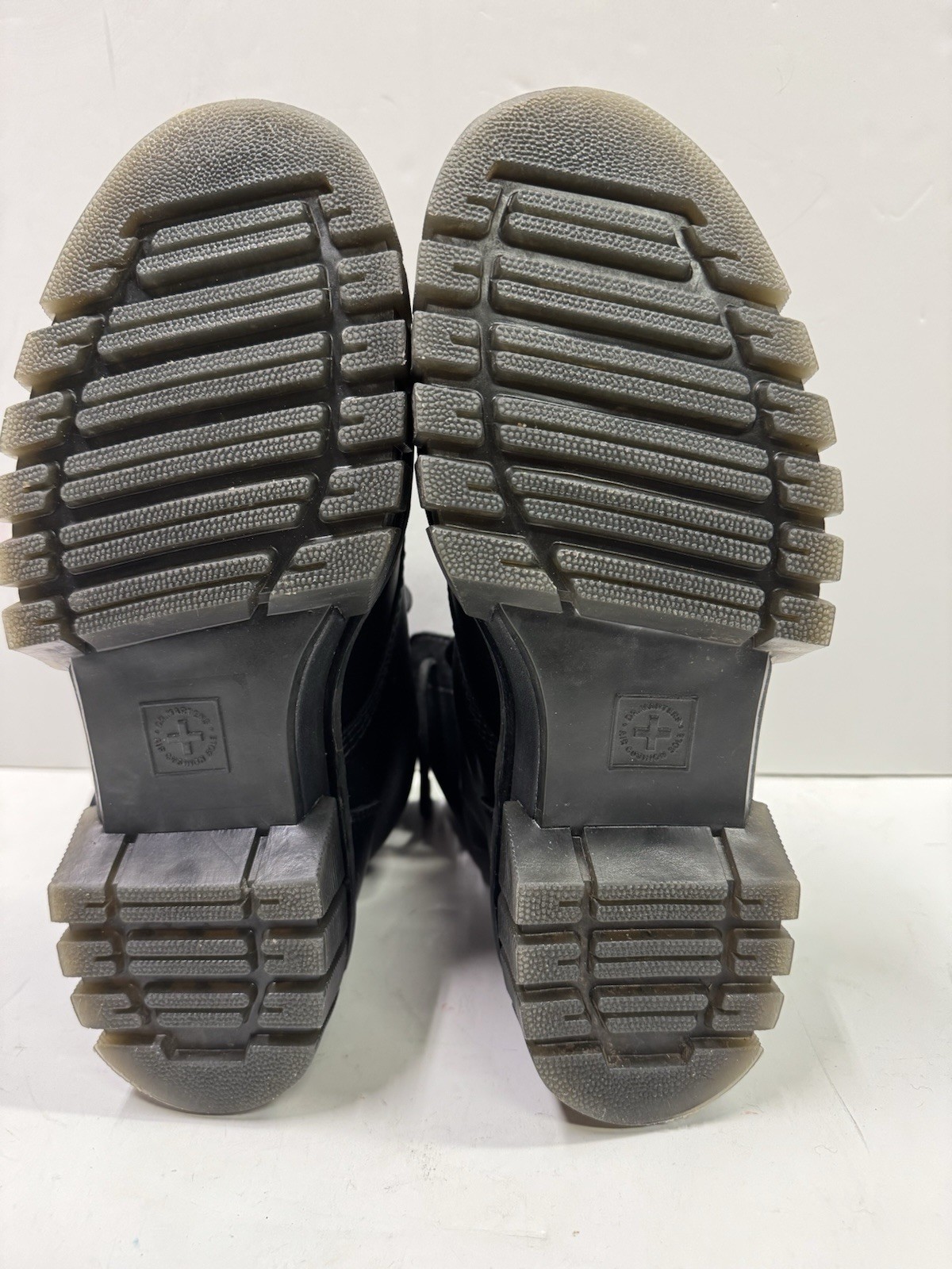 Dr Doc Martens Audrick Black 8-Eye Boots Lace Up Punk Grunge Shoes Womens Sz 10 thumbnail 8