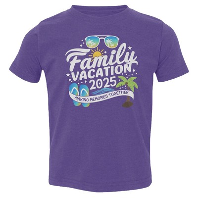 Family Vacation 2025 - Making Memories Together Toddler T-Shirt