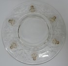 CIRCA 1920's-1930's MORGANTOWN GLASS QUEEN LOUISE 7 1/2" SALAD PLATE-#2 — photo 5