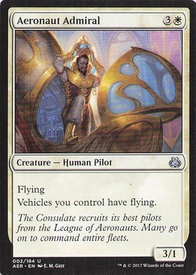 Aeronaut Admiral 2 Uncommon Aether Revolt Magic: The Gathering Near Mint