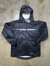 L.L. Bean Kids Rain Jacket XL 18 Reflective NWT