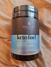 Keto Fuel Wellthy Strawberry Kiwi Collagen Multivitamin Fat Burner Powder 300G