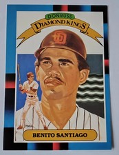 Benito Santiago 1988 Donruss Diamond Kings #3