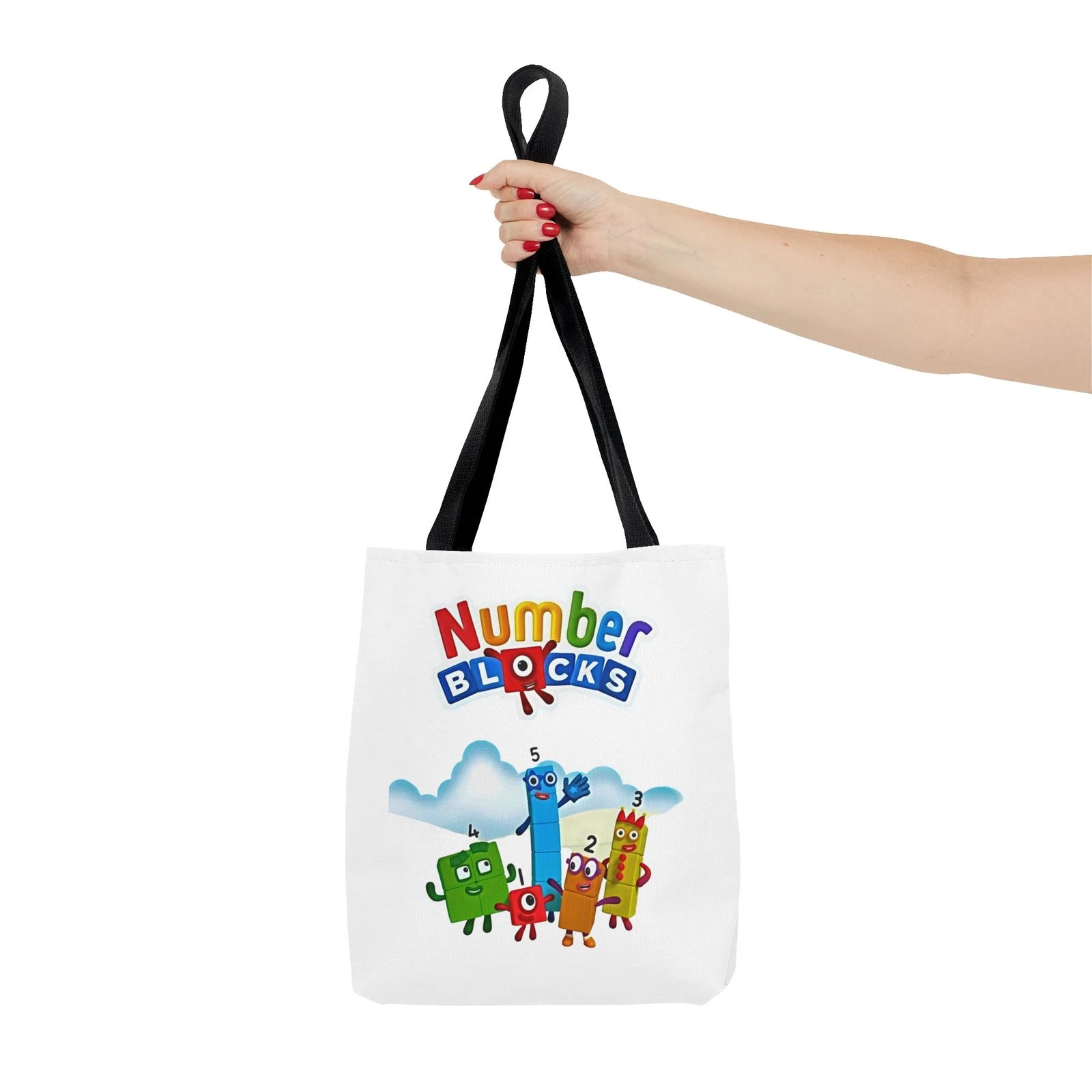 Number Blocks Tote Bag for Kids
