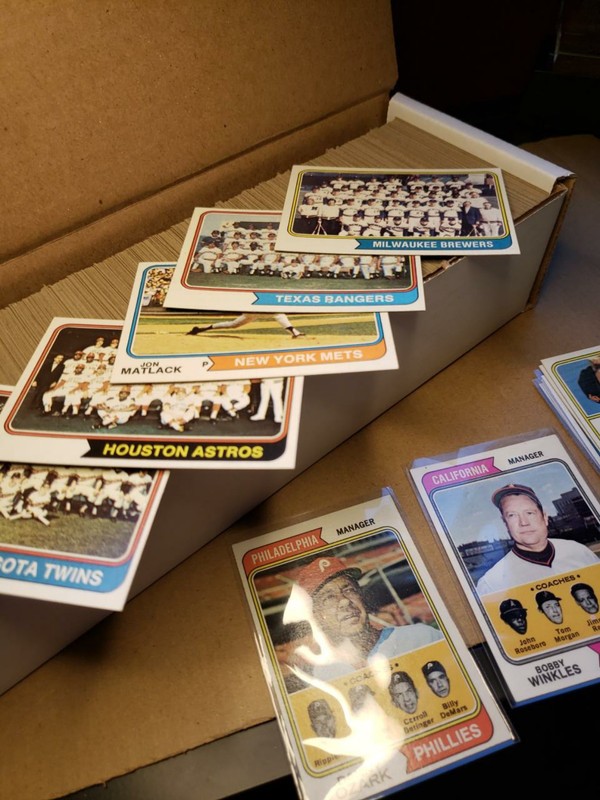 1974 Topps Baseball #251-500 You Pick NMMT Set Builder Singles
