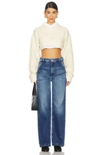 Mother The Stud Finder Sneak Jeans Dream Team 26 NWT $308+