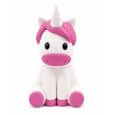 Unicorn USB Flash Drive 32 GB with USB-Adapter – Gift Packaging – Cute Pink N...