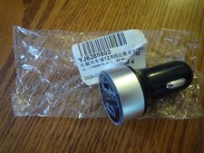 Cigarette Lighter Dual USB Power Plug-In Charger Input DC12V/24V Output 5V 3.1A