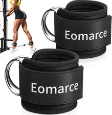 2PCS Set Premium Cable Kick Back Ankle Straps for Cable Machines Women  Men