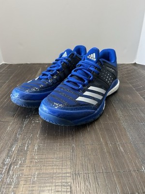 Volleyball - Adidas Crazyflight X W BA9265 Womens Royal Blue Leather Size 10