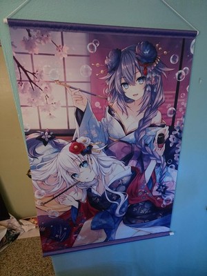 Anime Wallscroll  Tapestry Lot of 11 From Japan Authentic Rare Not For Sale 