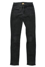 J Brand Women's Jeans W 26 in Black Cotton with Other Straight
