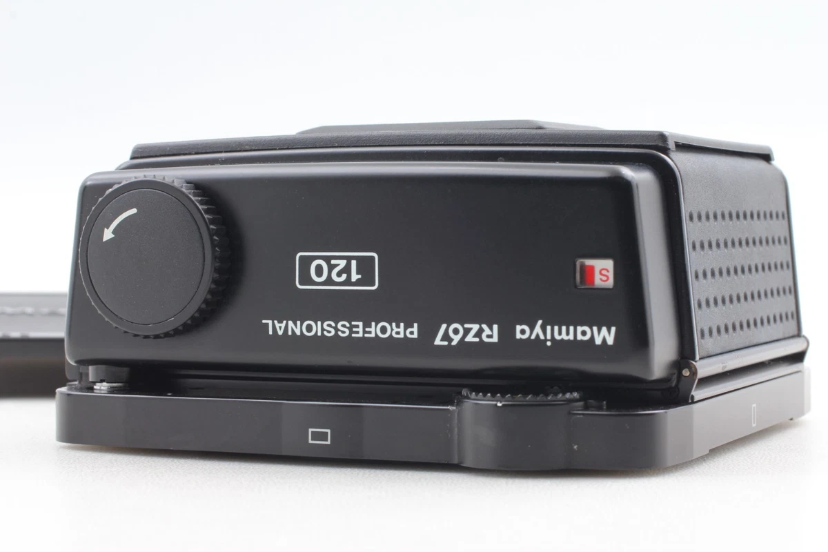 NEUF] PORTE-FILM MAMIYA RB67 Pro NOIR Waist Level Finder 120 du JAPON