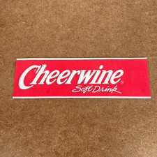 Vintage Cheerwine Soda Jerk Paper Hat Cellucap Franklin Diner Cap Soft Drink