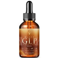 BlackGLP Freedom Drops for  Weight Loss Liquid Supplement Fat Burner (2 oz).
