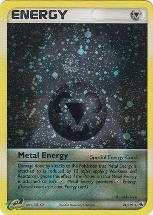 Metal Energy - 94/109 - Pokemon Ex Ruby & Sapphire Cosmos Holo Promo NM