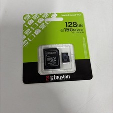 Kingston Canvas Select Plus microSD Memory Card 128GB microSDXC Gen3 SDCS3/128GB