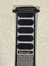 APPLE WATCH NIKE SPORTS LOOP BLACK TABS MULTICOLOR/ REFECTIVE NEW NO BOX 40MM