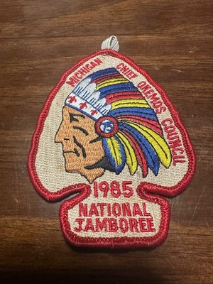 1985 National Jamboree Chief Okemos Council Contingent Patch