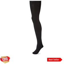 Opaque Women's 200 Denier Tights - Plush, Thermal, and Comfort Fit in Size Large