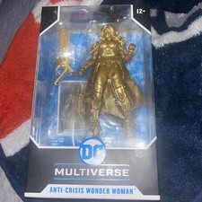 Wonder Woman McFarlane DC Multiverse Anti-Crisis Gold Death Metal Brand New
