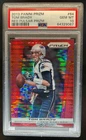 2013 Prizm Tom Brady Prizms Red Pulsar #64 Patriots PSA 10