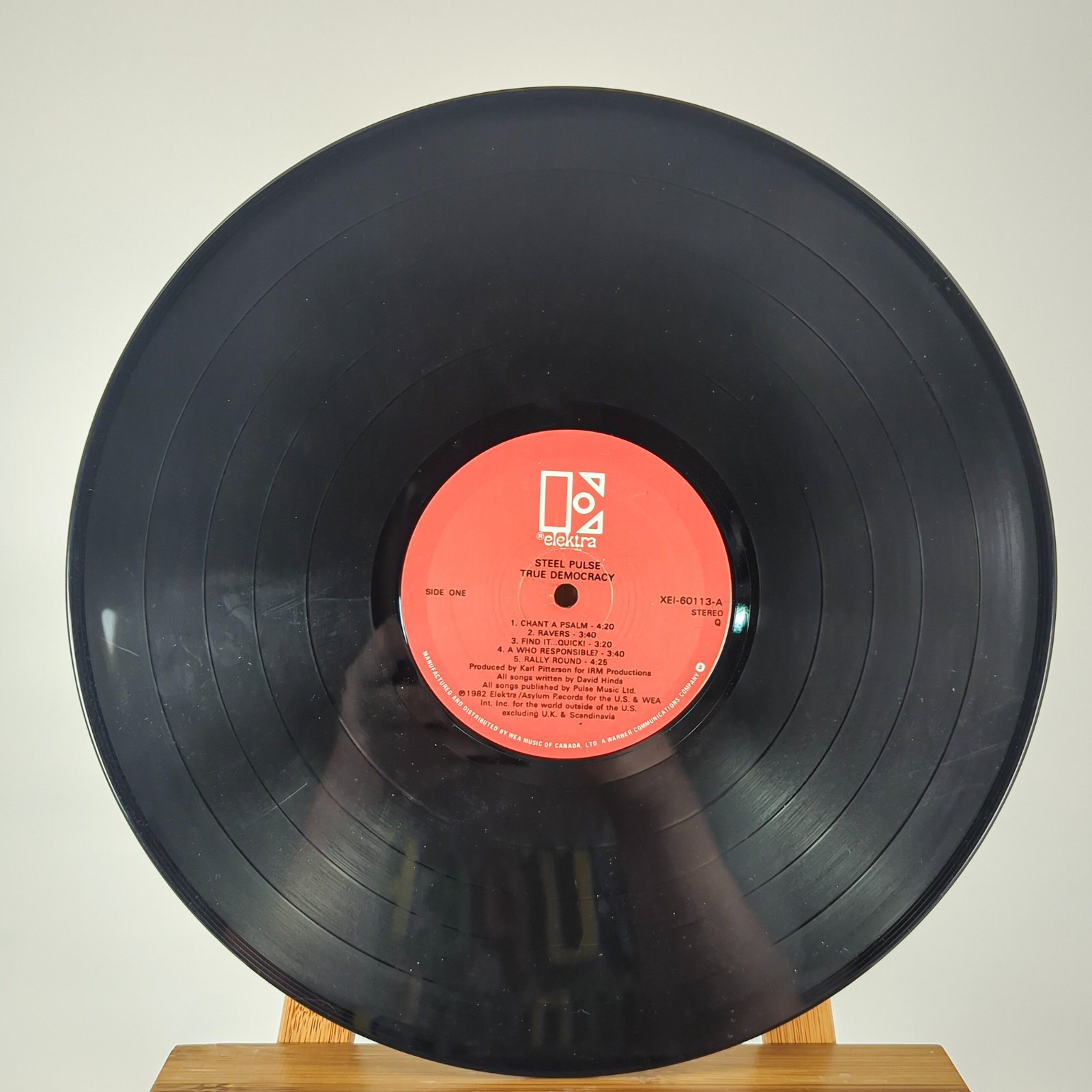 Steel Pulse - Reggae Fever 1980 LP - Canada Print image 2