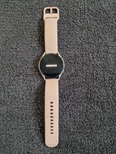 Samsung Galaxy Watch4 40mm Aluminium Silver With Pink Strap Working