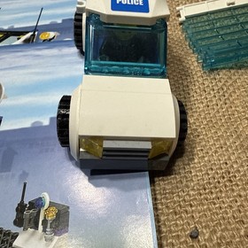 Lego 7744 Town City Police Headquarters 95% Complete With Vehicles Manuals As Is