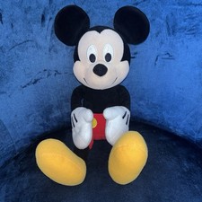 Kohl  s Cares Disney Mickey Mouse Plush Stuffed Animal Black Red Yellow 12 Inch