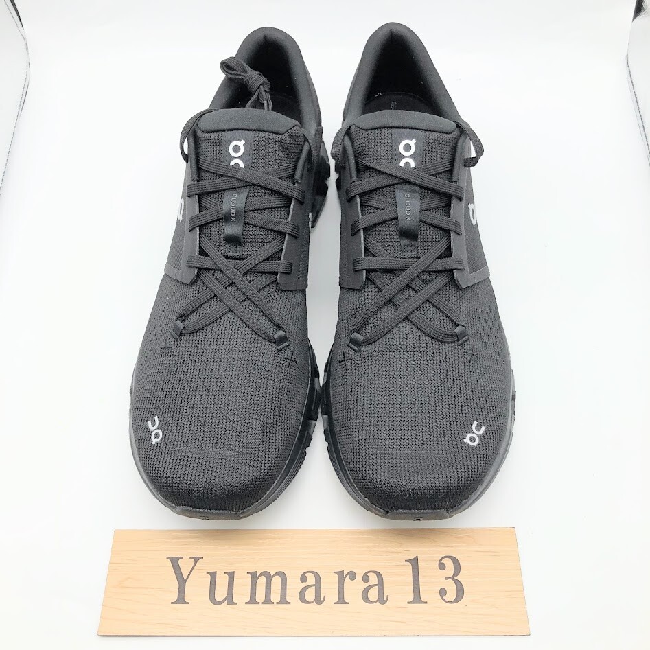 On Men's Cloud X 4 Black Eclipse Training Shoes 3ME30040106 Men's Size image 5