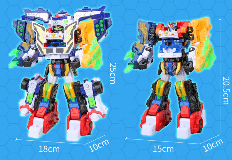 Miniforce V-Rangers Mini Volt Legend King V Combiner Robot Miniforce V-Rangers Mini Volt Legend King V Combiner Robot