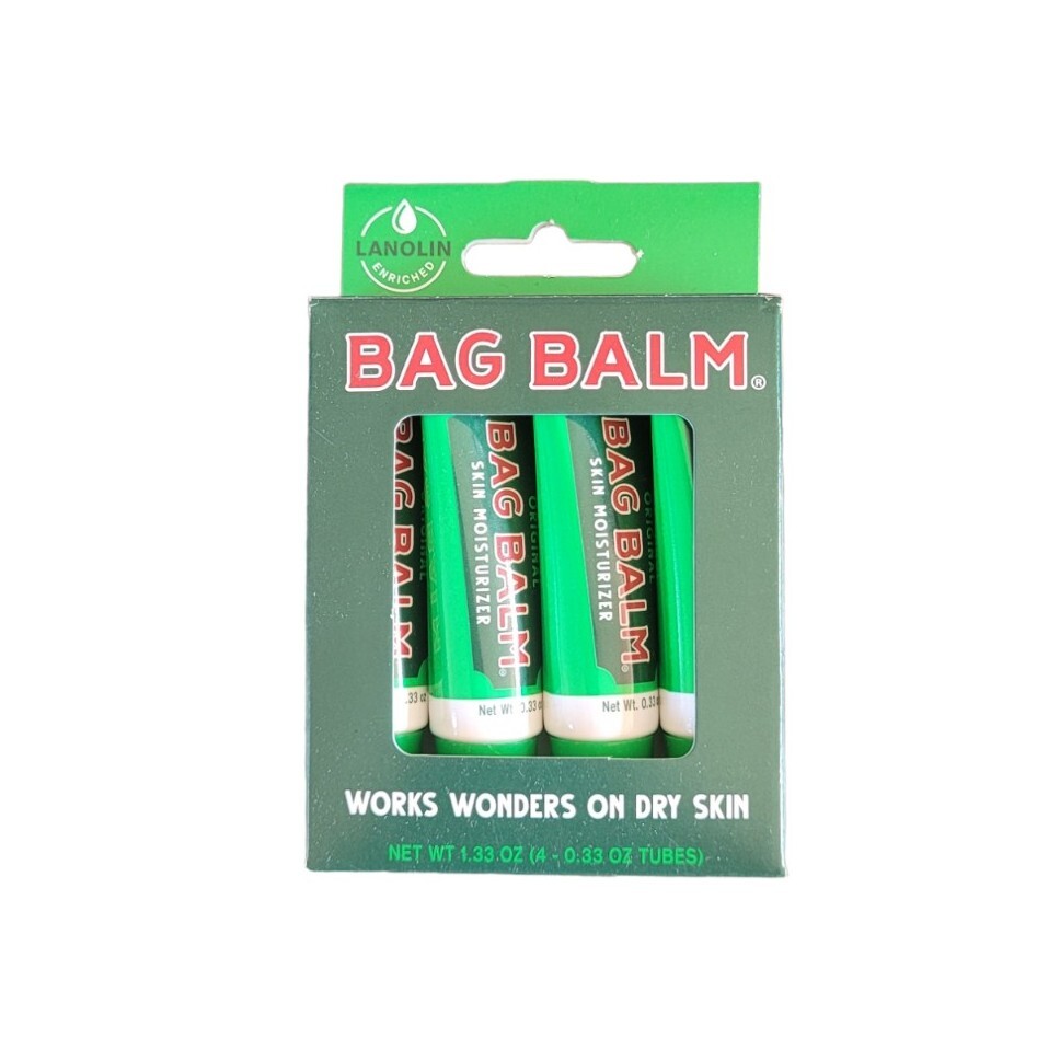 BAG BALM On The Go 4Pack Mini Travel Tubes (0.33 Oz. Each Tube) eBay