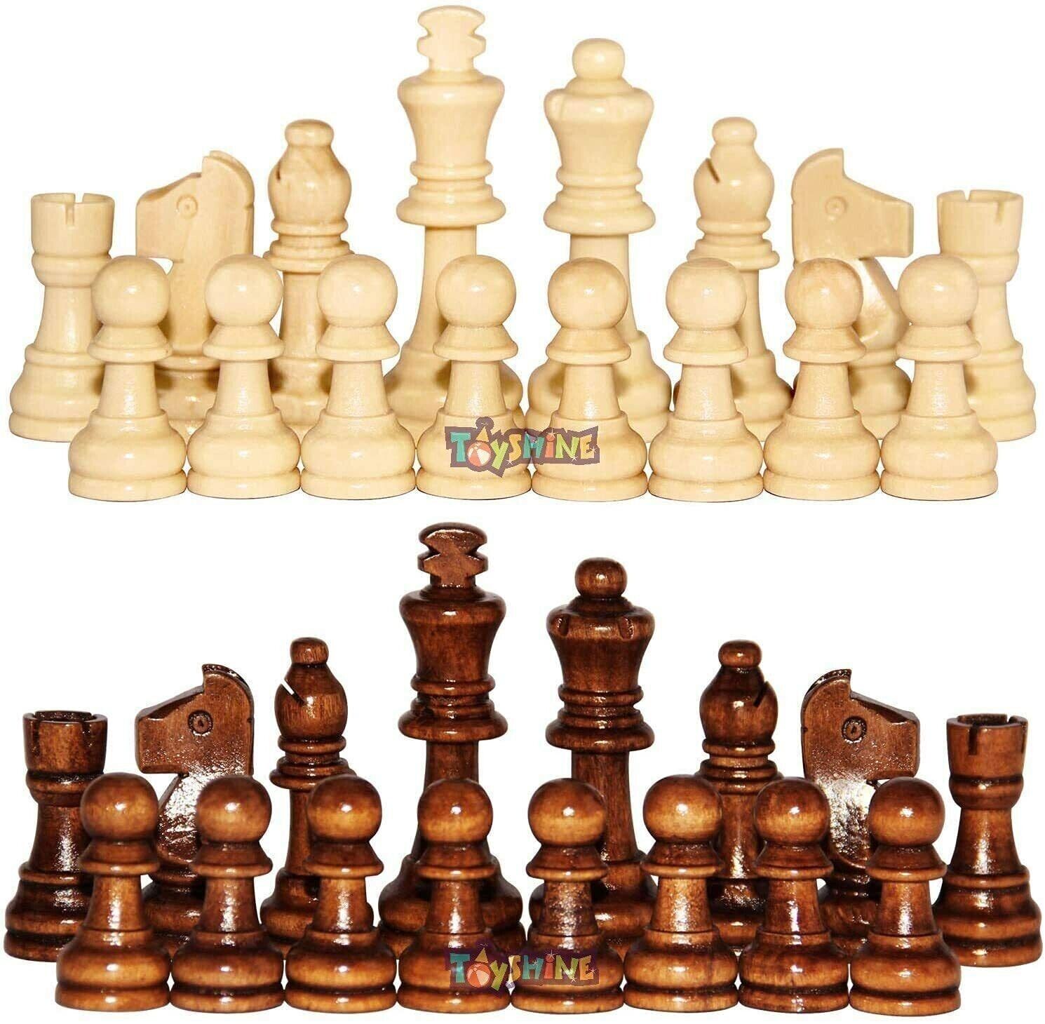 The Traditional Indian Hand Carving Chess Pieces in Sheesham & Box Wood -  5.1 King