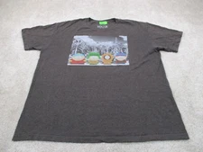 South Park Shirt Adult Extra Large XL Brown Cartman Kyle Kenny Stan Mens *