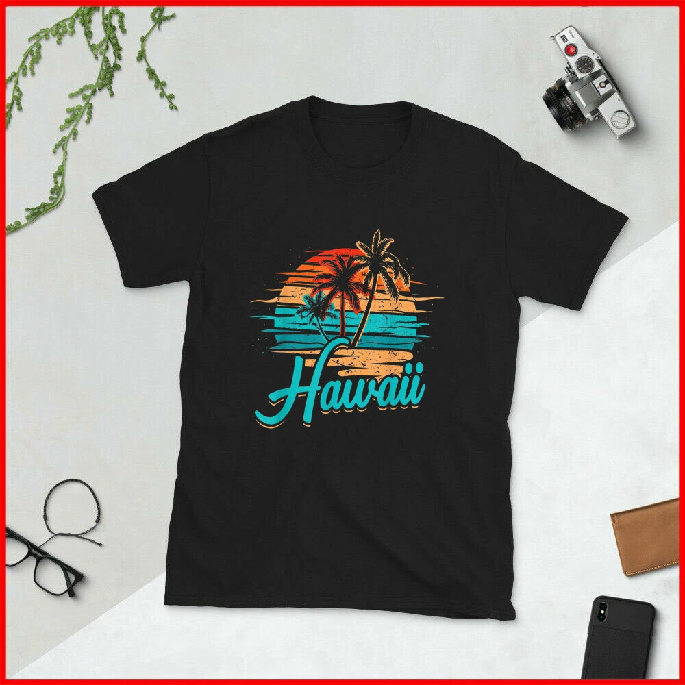 Hawaiian Island Tropical Hawaii Design Vacation Souvenir T-Shirt