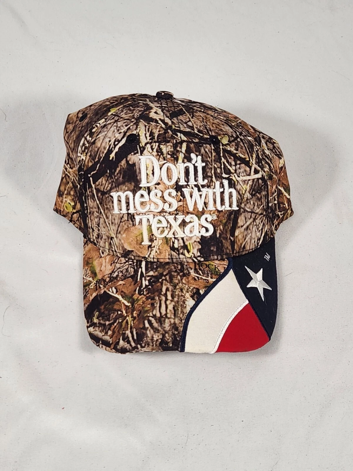 2013 NOS Dont Mess With Texas 3D Camo Baseball Cap Strapback by Rockpoint