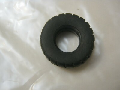 Mega Bloks, Lot 2 Rubber Tire, 1 1/16 Dia, 7/16 W, Fits 9/16 Wheel (021-11)