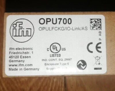 NEW IFM OPU700 sensor UPS Shipping