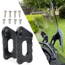 Wind-blocking Screen Heightening Bracket Fit For Kawasaki KLR 650 2022-2025