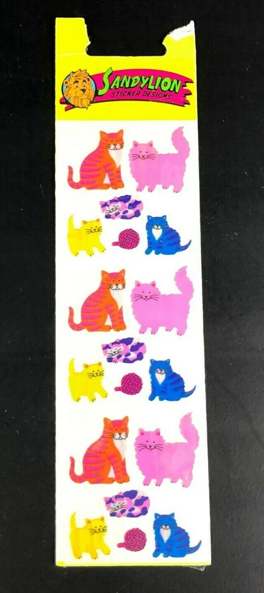 Sandylion 猫和小猫剪贴簿贴纸| eBay