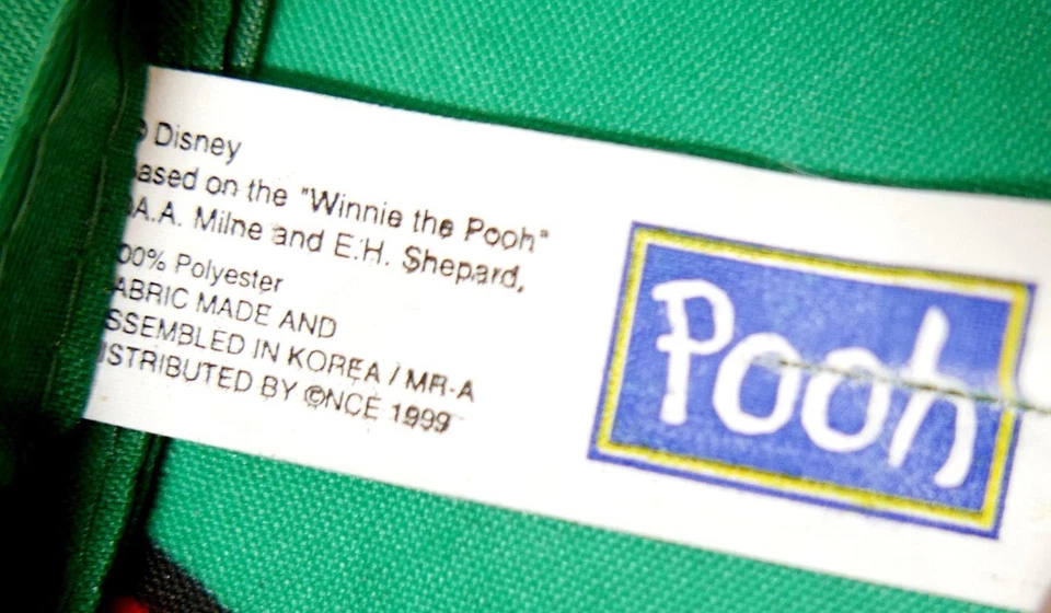 Disney Winnie the Pooh Large Wall Hanging 43" x 29.5" Tapestry Christmas Tigger - Image 3 of 3