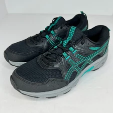 Asics Womens 1012B230 Black Baltic Jewel GEL-Venture 8 Size 6.5 Trail Sneakers