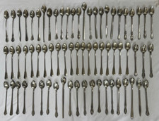 STAINLESS ICED ICE TEA SPOONS WEDDING CRAFTS CHURCHES MIXED LOT OF 69