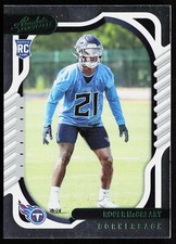 2022 Panini Absolute Green Roger McCreary #192 Rookie RC Tennessee Titans
