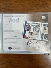 Creative Memories Brand New Soccer & Baseball Sticker Packs
