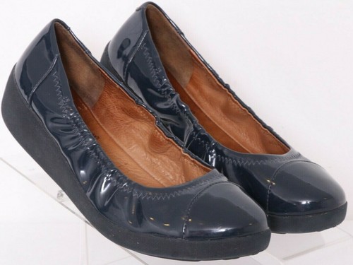 navy patent shoes flat